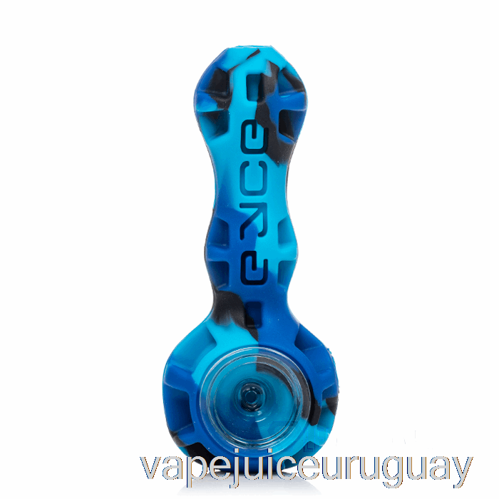Eyce Cuchara De Silicona Invierno (negro / Azul Bebé / Azul) Vape Recargable